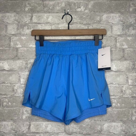 Nike Women's One Dri-FIT Ultra High-Waisted 3" Short-Lined Shorts NWT Size XS - Picture 2 of 16